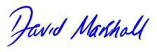 David Marshall - simulated signature